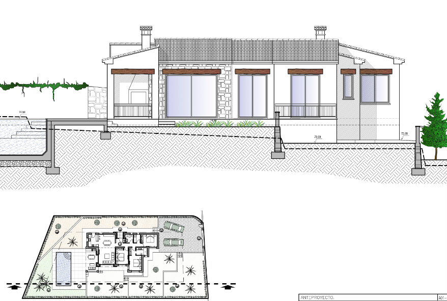 Villa new build in Benissa Coast