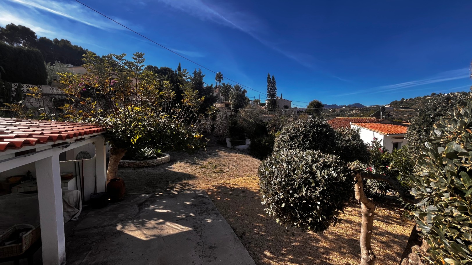 Villa con parcela llana en Montemar Benissa