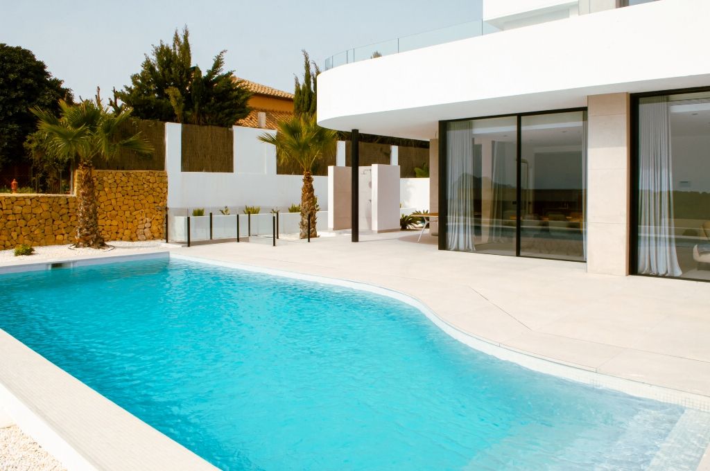 Design-Villa mit Meerblick zum Verkauf in Calpe