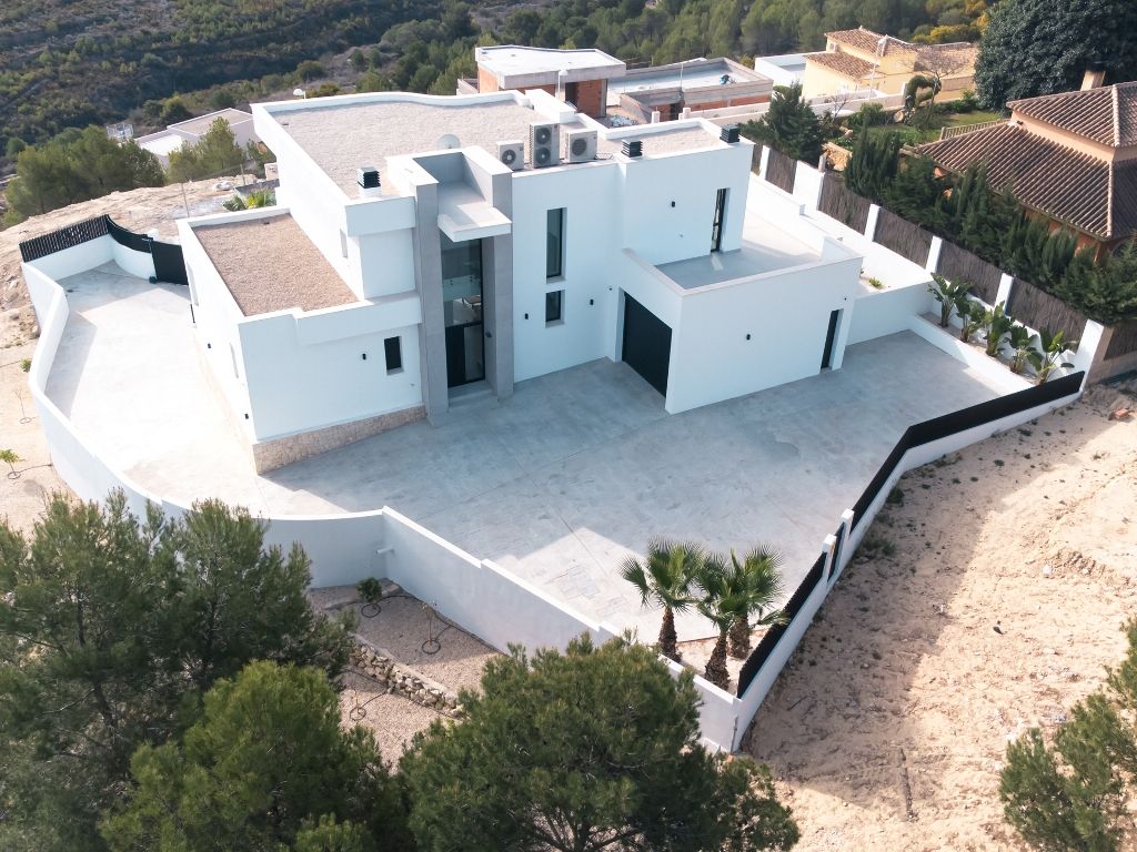 Design-Villa mit Meerblick zum Verkauf in Calpe