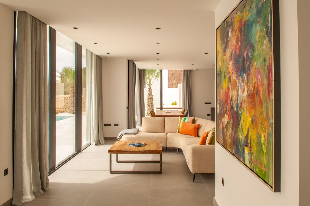 Design Villa con vistas al mar en venta en Calpe