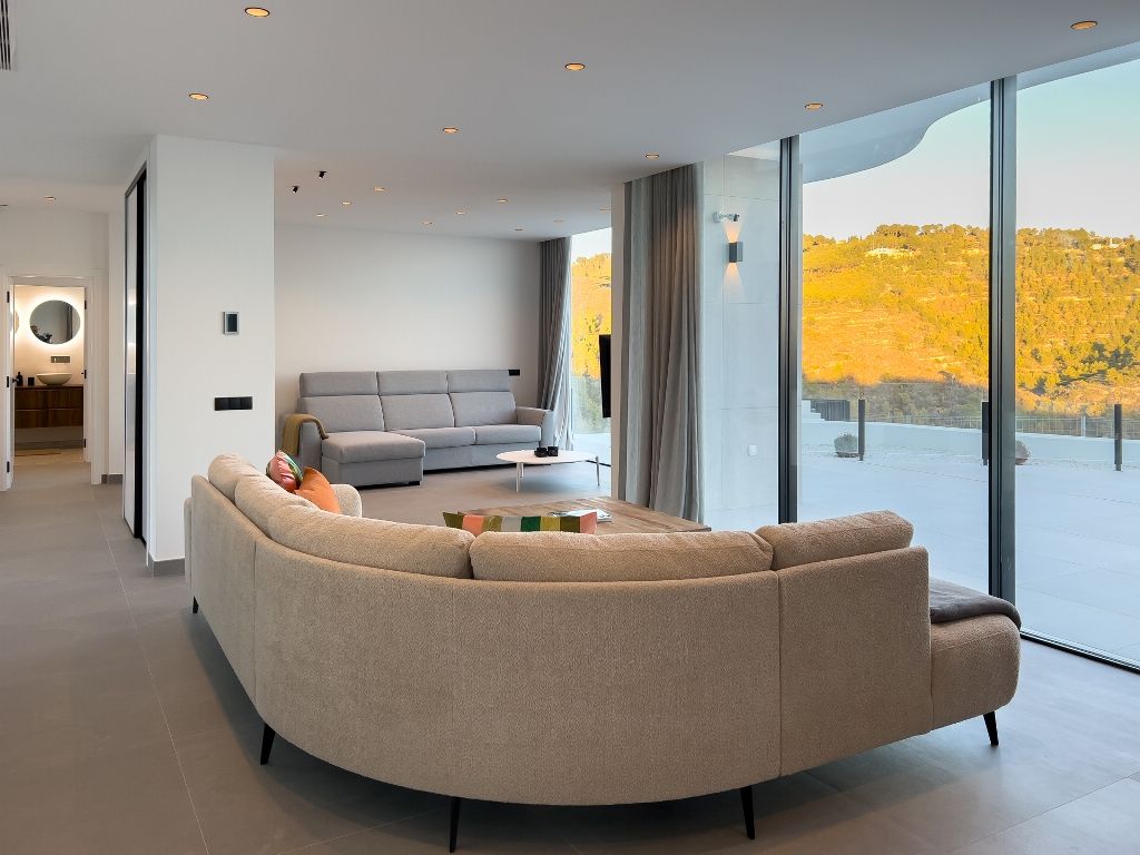 Design Villa with sea views for sale in Calpe