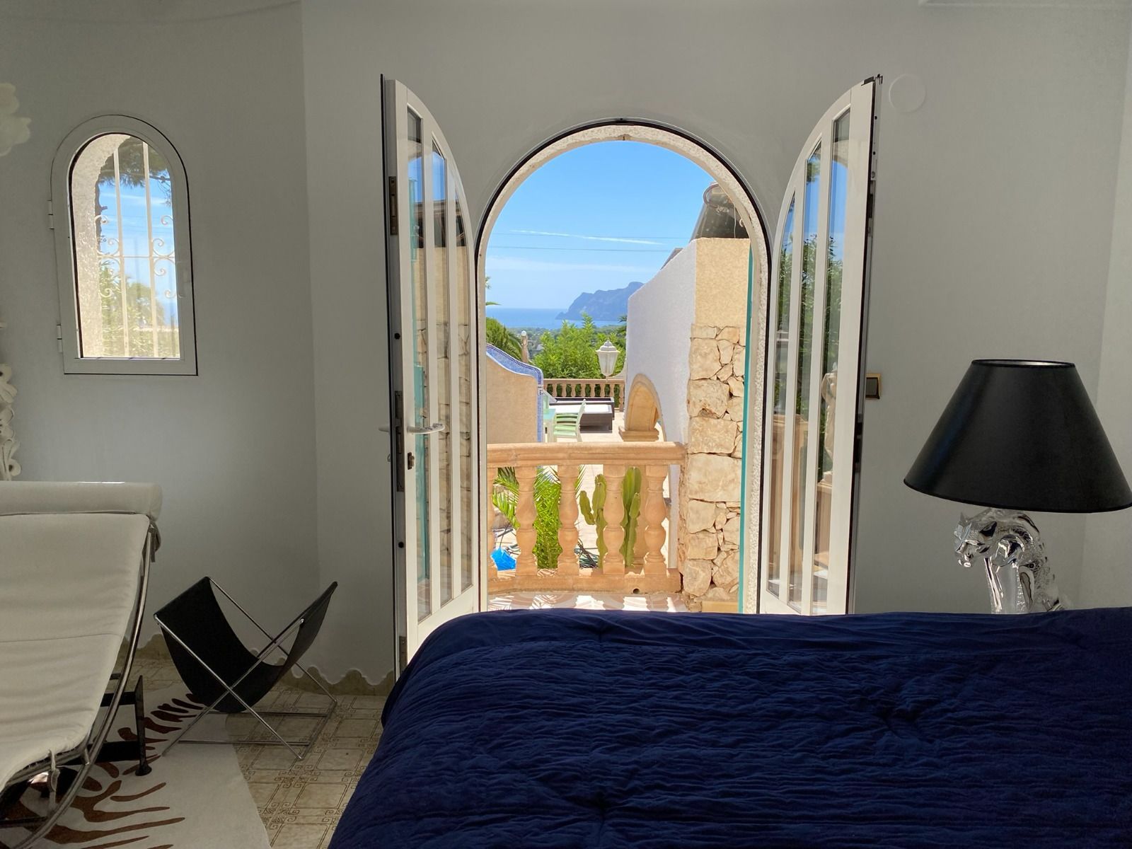 Fantastic villa with panoramic sea views in Moraira