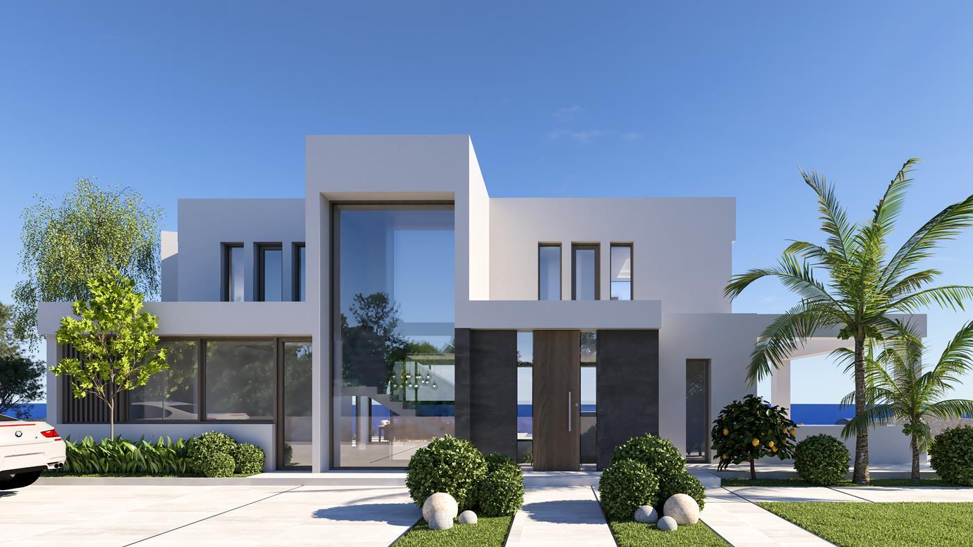 Villa moderna de lujo al lado del mar en Benissa