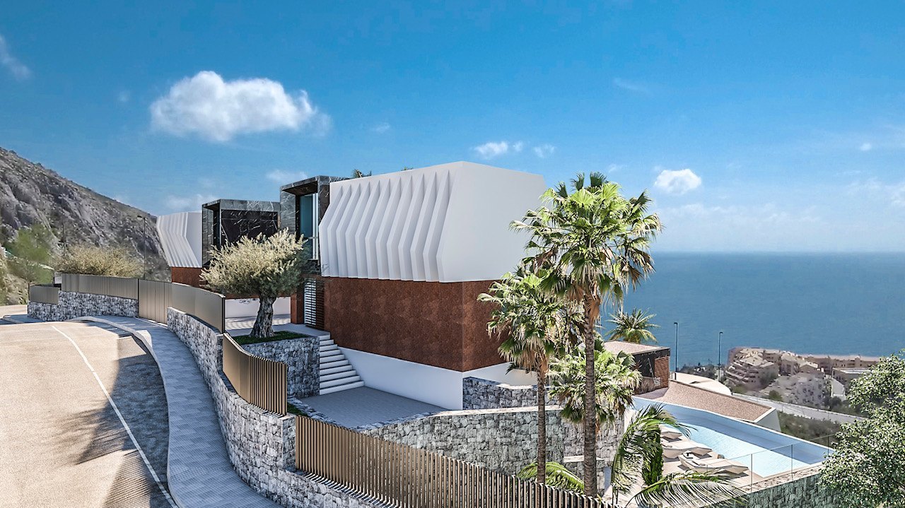 Villa de lujo con espectaculares vistas al mar en Altea