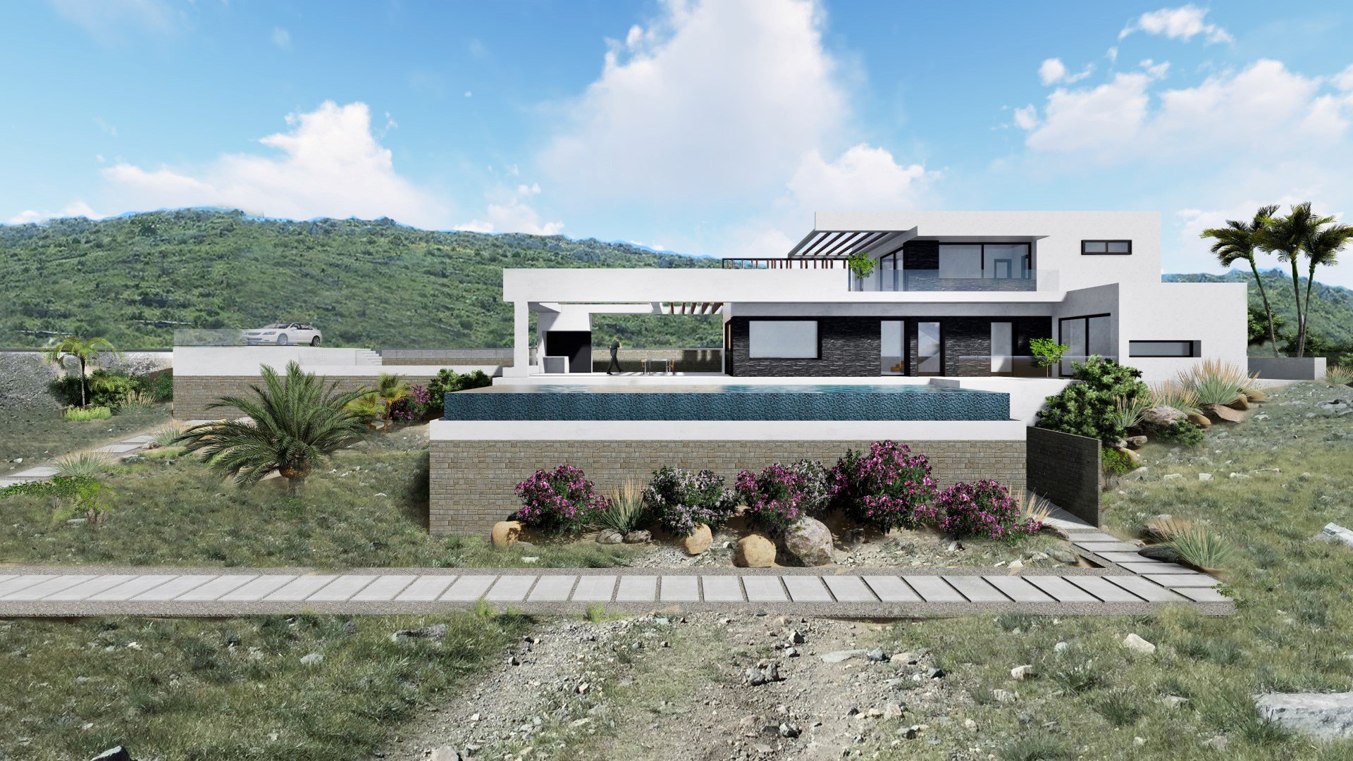 New construction project with sea views in Jávea
