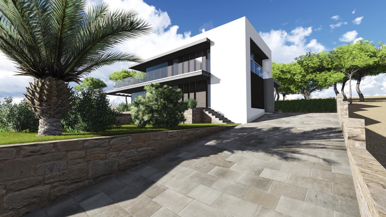 Proyecto de villa de estilo moderno en Moraira