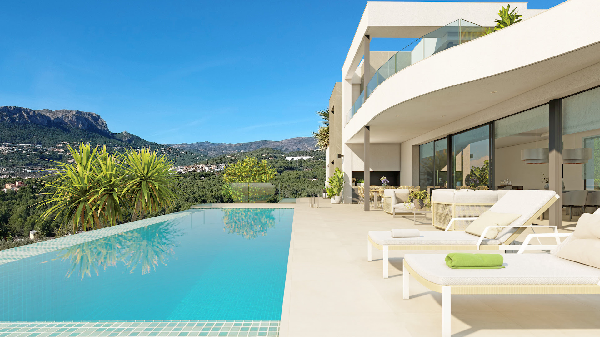 Modern project villa in Calpe