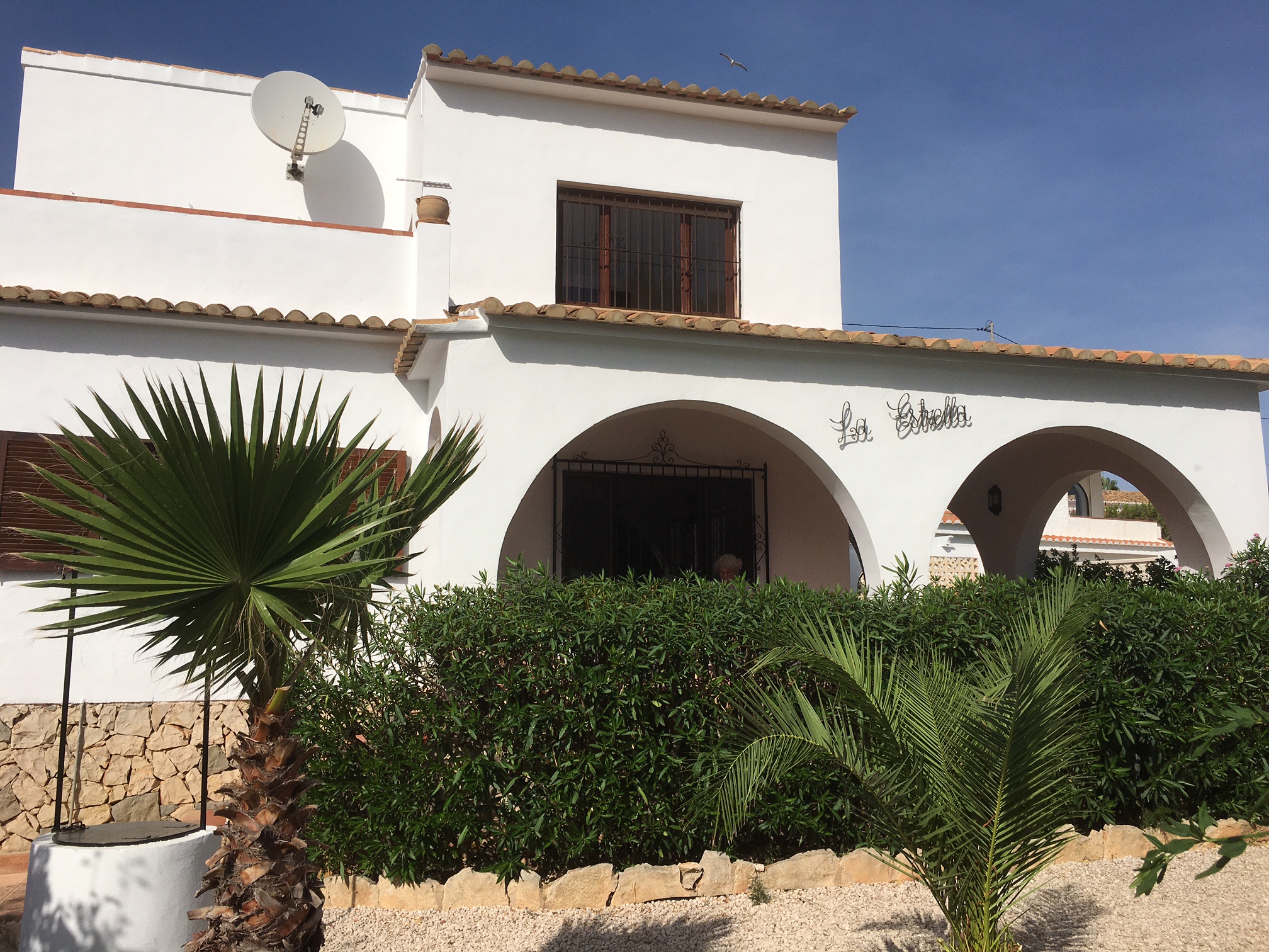 Villa in first line of the sea in Calpe